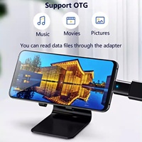 Adaptador USB-C OTG LED con Logotipo Personalizado, Nuevo, para Laptop, Teléfono Móvil y Juegos, Material de Aleación de Aluminio, Carga de 3.25A 20V, para Escritorio