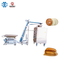 Diviseur de pâte automatique multifonctionnel avec élévateur à convoyeur et moteur, en acier inoxydable de qualité alimentaire, pour pizza, pain et pâtisserie