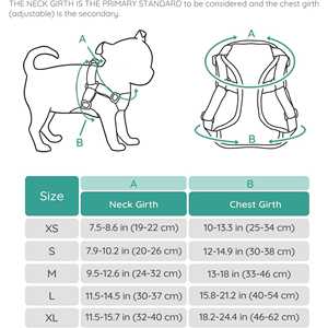 BELLA & PAL-Harnais pour chien de taille chiot, harnais sans traction, harnais pour chien de taille moyenne, réfléchissant, rose corail, S - Product Image 2