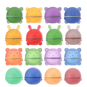 Ballons d'eau réutilisables en silicone, ballons aquatiques anti-stress pour le fitness, jouets aquatiques rebondissants - Product Image 2