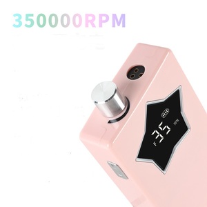 Professionnel puissant Nail Art moteur électrique perceuse à ongles Maniche 35000 tr/min rose étoile E fichier pour ongles - Product Image 5
