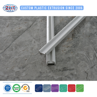 Profilé en PVC extrudé sur mesure pour rail de rideau de plafond et guide de volet roulant