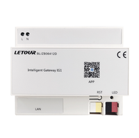 Panneau de commutation de scène de protocole KNX de prix d'usine avec le soutien d'OEM personnalisé de bouton de KNX de système de maison intelligente