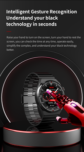 Reloj Inteligente H4 PRO MAX Delgado y Ligero para Hombre, Batería de Larga Duración, Control Remoto, Reloj Inteligente de Alta Gama, Relojes Inteligentes de Moda - Product Image 5