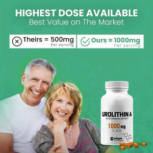 Urolithin A en gélules, qualité supérieure, soutien de la santé cellulaire, capsules d'Urolithin A pour un vieillissement en bonne santé - Product Image 3