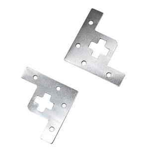 Cross Shaped <b>Corner</b> <b>Brackets</b> Stainless Steel Four Hole Photo Frame Connectors Minimalist Design Durable - Product Image 4
