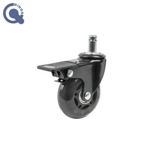 2 Zoll <span class=keywords><strong>3</strong></span> Zoll transparente Rolle für Wagen und drehbare feste Bremse verfügbar Esstisch Auto Rollen - Product Image 5