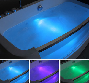 Baignoire de massage à remous en acrylique Sunrans Luxury <span class=keywords><strong>pour</strong></span> <span class=keywords><strong>2</strong></span> <span class=keywords><strong>personnes</strong></span>, spas extérieurs <span class=keywords><strong>pour</strong></span> jardin - Product Image 5