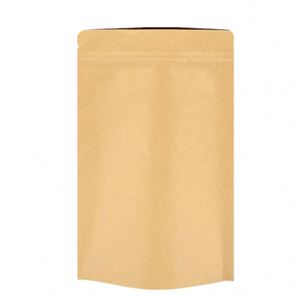 Sacs d'emballage en gros, sacs en papier réutilisables pour aliments, 13x21cm, pack promotionnel - Product Image 3