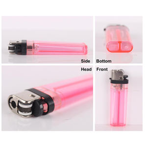 Mini encendedor de pedernal desechable clásico, piedra de cigarrillo de plástico recargable para acampar, iluminación elegante para aventuras al aire libre - Product Image 6