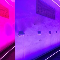 Barre de lavage murale BOTAI 14x10W 4in1 LED pour éclairage de projection extérieur Source de lumière laser à boîtier monocouche pour architecture