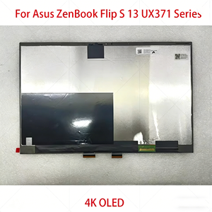 สำหรับเอซุส เซนบุ๊ค ฟลิป เอส <span class=keywords><strong>13</strong></span> UX371EA UX371E UX371 UX371JA หน้าจอ <span class=keywords><strong>13</strong></span>.3" จอแสดงผล LCD แบบสัมผัสแผงเมทริกซ์การเปลี่ยนชุดประกอบ - Product Image 1
