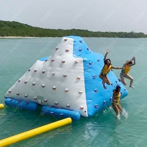 Inflatable leo núi đá nổi nước tảng băng trôi để bán nóng - Product Image 3