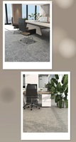 Kommerzielle wasserdichte Luxus Hotel Office Polypropylen Teppich fliesen mit PVC Backing Puzzle Pattern Nylon Material für den Heimgebrauch