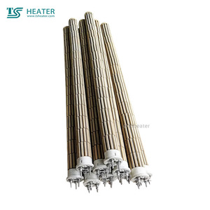 Calentador de cerámica Cordierita Bobina de cerámica Tubo radiante <span class=keywords><strong>Elemento</strong></span> calefactor - Product Image 4