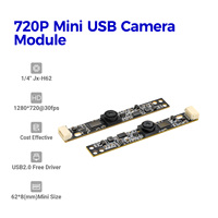 Módulo de Cámara USB Interna para Portátil Hampo de Alta Velocidad CMOS 003-0751-b HD 720P 30fps MJPG/YUV Plug & Play de 1MP