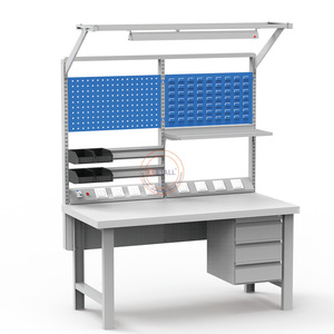 Industrielle Edelstahl tische Hochleistungs-Metallwerkstatt-Tisch werkbank - Product Image 3