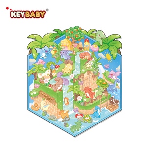 Keybaby Tùy Chỉnh Chất Lượng Cao Ba Chiều Halloween Giáng Sinh Ngày Lễ Tự Làm <span class=keywords><strong>3D</strong></span> Sticker Cảnh Cho Trẻ Em Học Sinh - Product Image 6