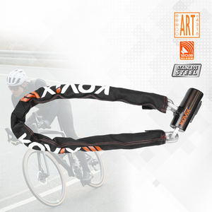 Serrure de vélo <span class=keywords><strong>antivol</strong></span> sécurité robuste <span class=keywords><strong>antivol</strong></span> de chaîne pour <span class=keywords><strong>moto</strong></span> Scooter alarme serrure de vélo - Product Image 4