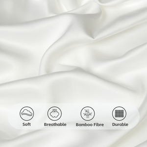 Bamboo Viscose Bedroom Bed Sheets Set Cooling Luxury Cooling Bamboo Bed Sheets Set <strong>Bedsheet</strong> - Product Image 4