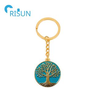 พวงกุญแจโลหะแบบกำหนดเอง Rune สัญลักษณ์นอร์สไวกิ้งพระเจ้าโอดินเงินโบราณต้นไม้สีทองของชีวิตจี้สร้อยคอพวงกุญแจ - Product Image 5