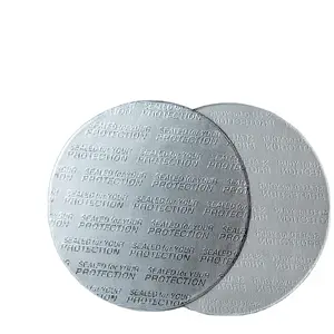 Segel Sensitif Tekanan Foil Aluminium Logo Emboss Disegel untuk Perlindungan Anda 0.1Mm