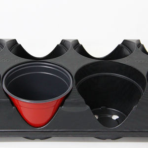 Fournitures de jardinage 8 Pack Pot <span class=keywords><strong>Navette</strong></span> Plateaux pour 125mm Pots de Pépinière - Product Image 5