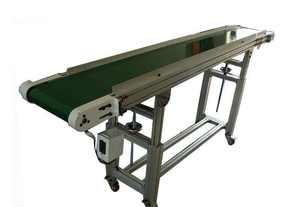 Endüstriyel taşınabilir elektrikli Motor küçük Pvc kauçuk bant konveyör sistemi - Product Image 2