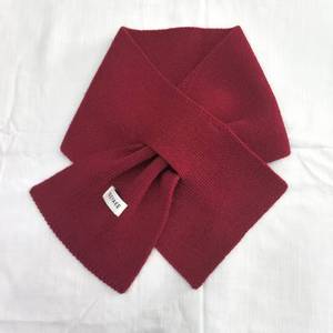 Écharpe longue en laine mélangée monochrome pour <span class=keywords><strong>femme</strong></span>, nouvelle collection automne-hiver, style coréen, unisexe, chaude, tour de cou croisé - Product Image 4