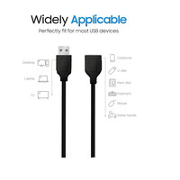 Câble de rallonge USB 2.0 Type a Câble de convertisseur adaptateur mâle vers femelle