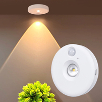LED rechargeable sous l'armoire capteur de mouvement projecteur sans fil robinet lampe télécommande à piles sous l'armoire lumière