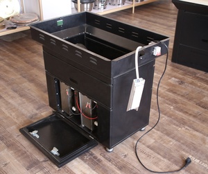 Bếp Nướng Than BBQ Điện Không Khói Dầu Nhà Hàng Hàn Quốc 90% Máy Lọc Teppanyaki Có Chân Bàn - Product Image 6