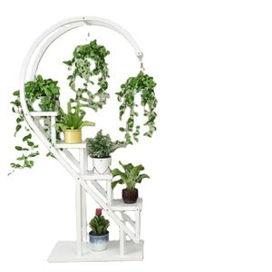 Vendite calde di Alta Qualità In Acciaio <span class=keywords><strong>e</strong></span> Ferro Stabilimento Sorge Set decorazione della Casa 5-Tier In Acciaio Del Fiore Del Metallo Del Banco di mostra - Product Image 1