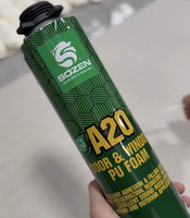 Mousse PU à faible expansion pour isolation phonique et thermique SOZEN A20 – Remplissage de joints pour portes et fenêtres intérieures et extérieures