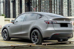 TPU Matt Metal Leaden Grey Color Ppf 1,52*15M Protección de pintura de coche Película hidrofóbica Película de poliuretano de 190 micras - Product Image 3