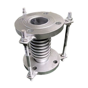 Giunti di Espansione in Gomma con Soffietto Metallico in Acciaio Inox Rinforzato di Alta Qualità, Compensatore a Flangia Corrugata per Vapore, Verniciatura a Basso Costo - Product Image 4