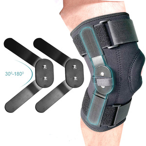Tùy Chỉnh Có Thể Điều Chỉnh Neoprene Đầu Gối Tay Áo Nén Medica Acl Bản Lề Cú Đúp Đầu Gối Với Bên Ổn Định Cho Đầu Gối Pain Relief - Product Image 1