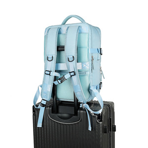 Custom Travel <b>Bag</b> Women Business Laptop Backpack Travel School Daily Life <b>Carry</b> <b>on</b> Backpack Shoe Compartment Backpack - Product Image 5