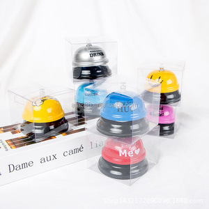 Wholesale Colorful Custom Logo <strong>Dinner</strong> Ring Service Call <strong>Bell</strong> Desktop Call <strong>Bell</strong> for Restaurant Concierge Hotel - Product Image 3