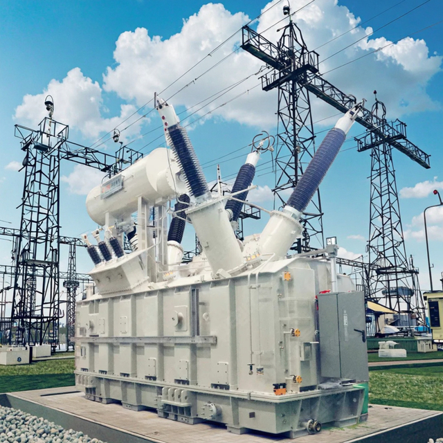 CEEG 50 80 90 120 Mva 220 Kv Substation Oil Immersed Power Transformer 100MW / 230kV Outdoor Transformer for Solar Power Plant