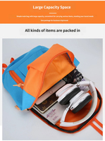 Sac à dos léger pour sports de plein air, sac de voyage portable, sac à dos de randonnée, sac d'école personnalisé avec logo pour hommes, femmes et enfants