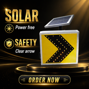 Segnale Stradale a Energia Solare con LED di Avvertimento per Parcheggio, Produzione di Fabbrica - Product Image 2