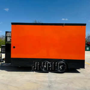Mobile <strong>Ice</strong> <strong>Cream</strong> Shop Truck <strong>Trailer</strong> Travel Accessories <strong>Ice</strong> <strong>Cream</strong> Food <strong>Trailer</strong> Fibreglass Refrigerated Food Truck - Product Image 6