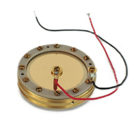 Capsule de plaques arrière isolées en or de 34mm Grande capsule Microphone 34mm Grande capsule de noyau de cartouche à diaphragme pour remplacer K47capsulse