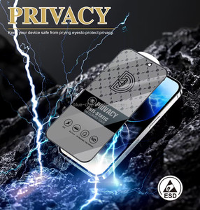 Yanchentian incassable <span class=keywords><strong>pas</strong></span> <span class=keywords><strong>cher</strong></span> antistatique verre trempé intimité Anti Peeping protecteur d'écran pour <span class=keywords><strong>Iphone</strong></span> 13 14 15 16 Pro Max - Product Image 5