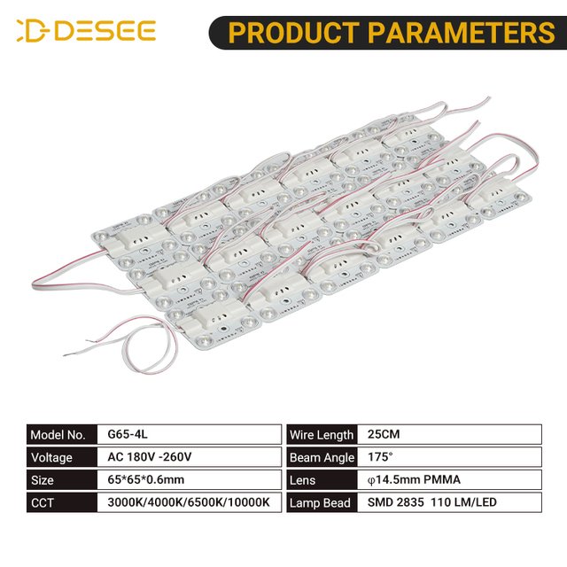 High Brightness LED Module with Lens Backlight for Advertising Light Box & Channel Letter
