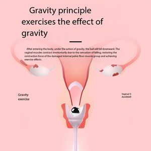 Набор для послеродового вагинального расширителя-утяжелители для упражнений Кегеля для восстановления мышц тазового дна, тренажер для реабилитации при родах для женщин - Product Image 2