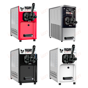 Tamaño de papel A4 220V 110V máquina de yogur de helado de escritorio comercial 8L/H 600W máquina automática de helado suave de un solo sabor - Product Image 5