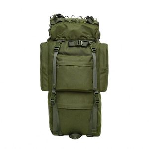 Muestra Gratuita, Mochila de Camping Personalizada de Gran Capacidad, Bolsas de Viaje Tácticas Cuadradas de Senderismo, Poliéster - Product Image 1