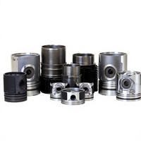 Kit de chemises de cylindre et pistons usinés CNC pour moteurs diesel et essence – Ensemble de pièces de rechange